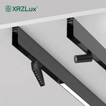 XrzLux-luces de pista magnéticas de aluminio, sistema de iluminación de pista interior montada en superficie, foco Led de gama alta DC24V 2024 - compra barato