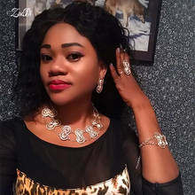 ZuoDi moda africano conjunto de jóias de noiva Nigéria Mulheres Acessórios Do Casamento conjunto de jóias de Ouro dubai set Designer de jóias Por Atacado 2024 - compre barato