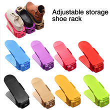 10pcs Shoe Rack Durable Adjustable Shoe Organizer Footwear Support Space Saving Cabinet Closet Storage Shoe Stand Shoerack 2024 - buy cheap