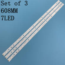 608mm 7 led LED Backlight Strips for Philip 32"TV 32PHF5755/T3 TPT315B5 TV 32PFK4309-TPV-TPT315B5 LBM320P0701-FC-2 BDM3201F 2024 - buy cheap