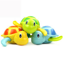 Baby Bath Toys Bathtub Turtle Water Toys Infant Swim Clockwork Tortoise Cartoon Wound-up Chain Animal for Kids 2024 - buy cheap