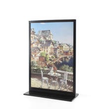 Black Metal A4 Double-sided Table Advertising Poster Display Stand Desk Sign Kt Board Sign Holder Menu Display Photo Frame Rack 2024 - buy cheap