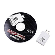 Adaptador conveniente para leitura de cartão sd/tf, com cd para sega dreamcast v4.0, acessórios para console de jogos 2024 - compre barato