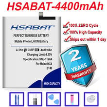 Аккумулятор HSABAT 4400 мАч BT40 для Meizu MX4 MX 4 M460 M461 2024 - купить недорого