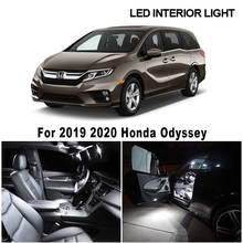 14 x Canbus White Car LED Lights Interior License Plate Lamp Kit For Honda Odyssey 2019 2020 Map Dome Reading Ceiling Light 2024 - buy cheap