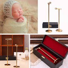 Newborn Photography Props Mini Microphone Baby Photo Shoot Accessories Creative Props Extension-type Microphone Photo Decoration 2024 - buy cheap