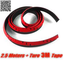 Car Bumper Lip Front Deflector Side Skirt Body Kit Rear Bumper Tuning Ture 3M Tape Lips For Dodge Atos 2024 - buy cheap
