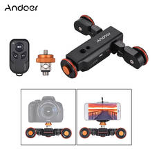 Слайдер Andoer L4 PRO механизированная камера, электрическая дорожка для камеры Canon, Nikon, Sony, DSLR 2024 - купить недорого