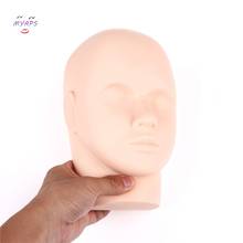 Mannequin Head Face Skin 3D Microblading Permanent Makeup Eyebrow Lip Tattoo Practice Human Mannequin Head Face Skin Accessories 2024 - buy cheap