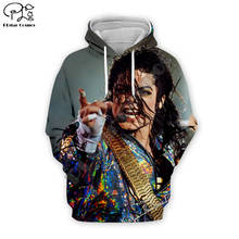 PLstar Cosmos Pop King Michael Jackson casual Streetwear Pullover colorful 3DPrint Zipper/Hoodies/Sweatshirt/Jacket/Men Women s3 2024 - buy cheap