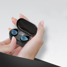 FLUXMOB TW80 Беспроводные Bluetooth 5,0 TWS наушники, сенсорные мини-наушники с микрофоном, зарядная коробка, Спортивная гарнитура для всех смартфонов 2024 - купить недорого