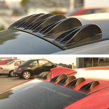 Carbon Fiber Shark Fin Kit Diffuser Spoiler Roof Wing Windshield Vortex Generator for Windscreen RoofSpoiler Bumper 2019 2024 - buy cheap