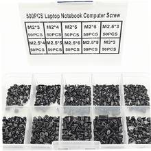 500Pcs M2 M2.5 M3 KM Screw Flat Head Phillips Screws Laptop Notebook Screws Set Kit for Computer Small Screw. 2024 - buy cheap