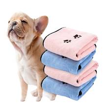 Pet Towel Soft Microfiber Strong Absorbing Water Bath Pet Towel Dog Towels Golden Retriever Teddy for Cat Kitten Dog Puppy 2024 - buy cheap