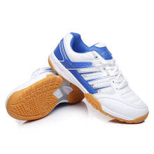 Нескользящая теннисная обувь для мужчин и женщин; спортивные кроссовки для бадминтона и тенниса; дышащая Спортивная обувь для тренировок; обувь всех Size36-45 2024 - купить недорого