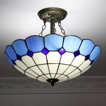 Multicom European Aisle Ceiling Chandelier Lamp Simple Anti Blue Mediterranean Garden Style Iron Lamp 1629cw deco chambre 2024 - buy cheap