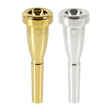 Professional Trumpet Mouthpiece Meg 3C Size for Bach Beginner Musical Trumpet Accessories Parts Gold Silver Trumpet Mouthpiece 2024 - buy cheap