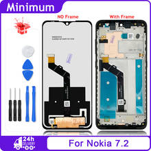 For Nokia 7.2 N7.2 TA-1196 6.3" LCD Display Touch Screen Digitizer Assembly For Nokia 6.2 N6.2 TA-1198 TA-1200 TA-1187 TA-1201 2024 - buy cheap