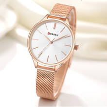 Simple Woman Watches 2021 Brand Luxury Stylish Curren Ladies Wrist Watches Waterproof Female Wristwatch Hour Relogio Feminino 2024 - buy cheap