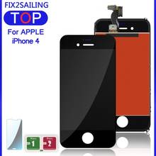 AAA Quality 100% Good Working LCD For iPhone 4 4G Touch Screen Glass Digitizer Display Assembly 2024 - buy cheap