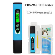 TDS-966 TDS tester Portable Digital TDS meter Filter Measuring Water  meter Quality Purity Tester for Aquarium 40% off 2024 - buy cheap