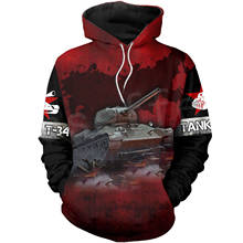 Tessffel Hot Games World of Tanks Tiger Tanks Funny NewFashion Tracksuit 3DPrint Zipper/Hoodies/Sweatshirts/Jacket/Men/Women A-3 2024 - buy cheap
