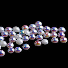 Prajna AB White Color Rhinestones Ceramic Bling Beads Rhinestones For Clothes Applique Glue On Decoration On Nail DressCraft Z 2024 - buy cheap