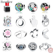 Rings Crown Bead DIY Fit Original  Charms Bracelet 2019 Summer 925 Sterling Silver Jewelry For Women Berloque Gift Bangle 2024 - buy cheap