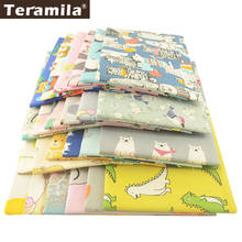 40x50cm/Pcs Teramila 100% Cotton Fabric Animal Design Telas DIY Patchwork Stoffen Kids Cloth Craft Home Fat Quarter Pillow Tissu 2024 - buy cheap