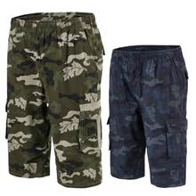 Mens Calf-Length Summer Camo Pants Military Camouflage Pants Men Shorts XL-6XL 2024 - buy cheap
