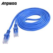 ANPWOO CAT5 RJ45 Ethernet Cables 8Pin Connector Ethernet Internet Cable Network Cable Cord Wire Line Blue 1m/1.5m/2m/3m/5m/10m 2024 - buy cheap