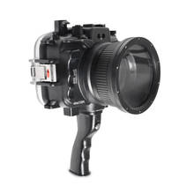 IPX8 водонепроницаемый чехол для Canon EOS-M50 SLR Camera Дайвинг чехол для подводной фотографии чехол широкоугольный профессиональный 2024 - купить недорого