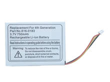 3.7V 750mAh 616-0183 Battery For Ipod  4th Generation / Photo U2 A1059 20GB 40GB Batteries+Tool Kit 2024 - buy cheap