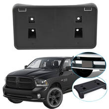 Black Front License Plate Mounting Bracket for DODGE RAM 1500 2013-2018 Car Exterior Accessories 2024 - buy cheap