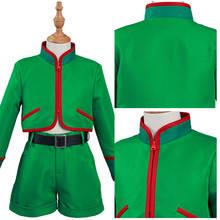 Anime Hunter x Hunter Gon Freecss Cosplay Costume Kids Children Top Pants Outfits Halloween Carnival Suit Boy Christmas Gift 2024 - купить недорого