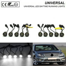 10X Flexible blanco LED diurno Running DRL luces lámparas para Universal 2024 - compra barato