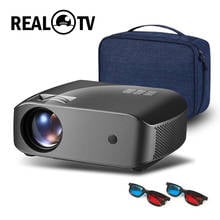 REAL TV F10 MINI Projector 2800 Lumens HD Video Beamer LED Projector Home Cinema Support 1080p HDMI USB with gift 2024 - buy cheap