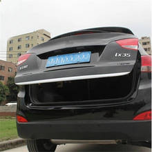 Car Styling For 2010-2017 Hyundai ix35 Rear of car Door Sticker Stainless Steel Tail door trim  Accessories 2024 - buy cheap