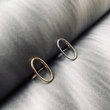 MOREDEAR-anillos de tamaño ajustable para mujer, círculo Simple O abierto, regalos de fiesta de compromiso de boda 2024 - compra barato