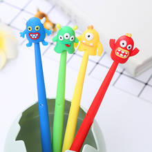 Monster Gel 0.5mm Cute Cartoon Gel Pens Novelty Student Stationery Cute Pen Black Exam Writing Pens Kawaii School Supplies 2024 - buy cheap