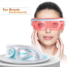 LED Color Light Beauty Eye Massager Spectrometer Hot Compress Eye Mask Eye Care Acupoint Massage Physiotherapy Instrument 2024 - buy cheap
