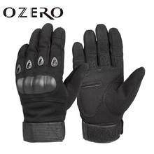OZERO Outdoor Recreation Gloves Gants Military Tactical Gloves Full Finger Breathable Motocross Motorcycle Shoot Hunting Gloves 2024 - buy cheap