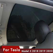 2020 Model3 Sunshade Car Sun Visor Rear Front Sun Shade For Tesla Model 3 Roof Skylight Shades Protector Accessories Three 2024 - buy cheap