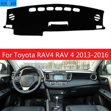 For Toyota RAV4 RAV 4 2013 2014 2015 2016 Right Left Hand Drive Car Dashboard Covers Mat Shade Cushion Pad Carpets Accessories 2024 - buy cheap