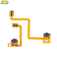 Jcd peças de reparo originais para 3ds, interruptor direito e esquerdo, botão de ombro com cabo flexível 2024 - compre barato