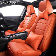 Kokololee-Juego de funda de asiento para coche, de cuero, personalizado, para GreatWall HAVAL F7 H6 H9 H5 H1 H2 H3 H8 H7 H2s M6 F5 H4, fundas de asiento para automóviles 2024 - compra barato