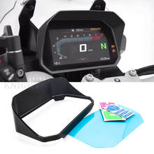 Instrumento da motocicleta chapéu sun visor medidor capa guarda para bmw r1200gs lc aventura 2018-2019 r1250gs lc/adv r1200 gs f850gs 2024 - compre barato