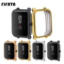 FIFATA For Xiaomi Huami Amazfit Bip/Bip Lite Smart Watch TPU Plating Silicone Protective Shell For Huami Amazfit Bip Youth 2024 - buy cheap