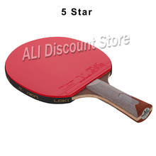 LOKI-raqueta de tenis de mesa profesional, palas de carbono con palo de Ping Pong de goma, raquetas de Ping Pong avanzadas para arco de ataque rápido 2024 - compra barato