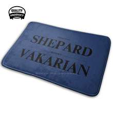 There'S No Shepard Without Vakarian 3D Household Goods Mat Rug Carpet Cushion Mass Effect Mass Effect 3 Garrus Garrus Vakarian 2024 - buy cheap